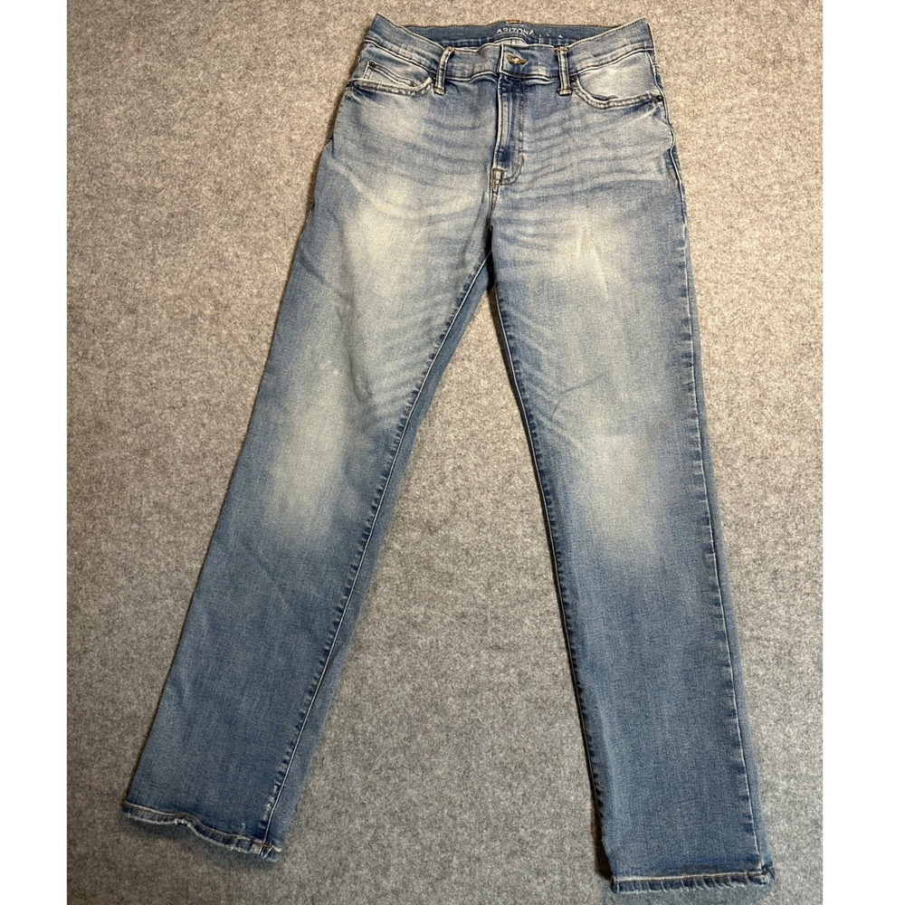 Arizona Jean Co Straight Leg Jeans 1 Blue Stretch‎ Repreve Denim